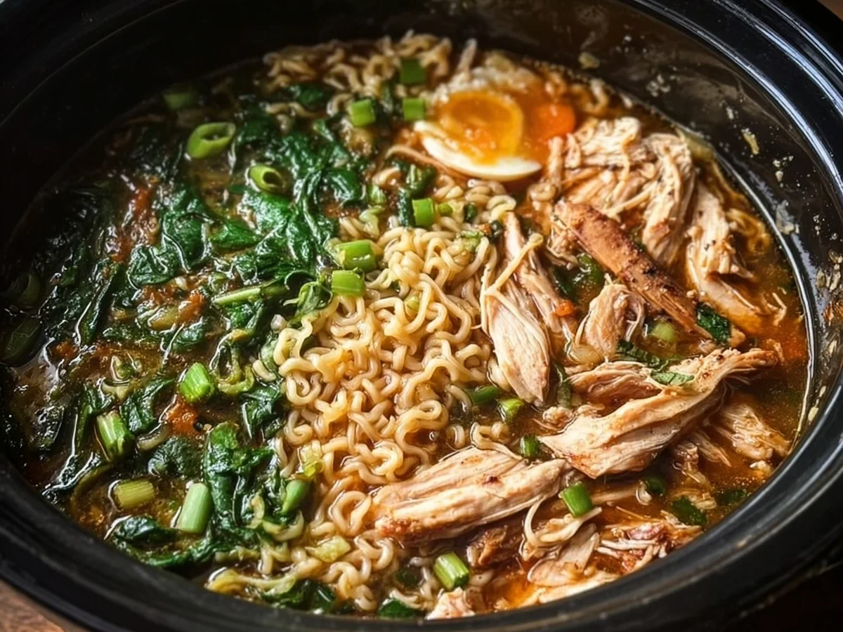 5-Ingredient Crock Pot Ramen: Easy Slow Cooker Meal - Image 2