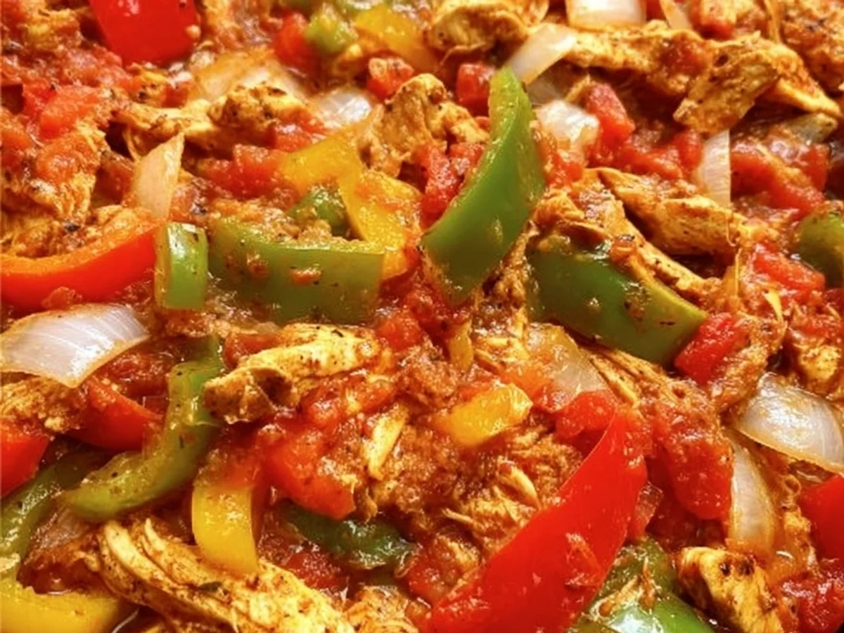 5-Ingredient Slow Cooker Chicken Fajitas - Image 1