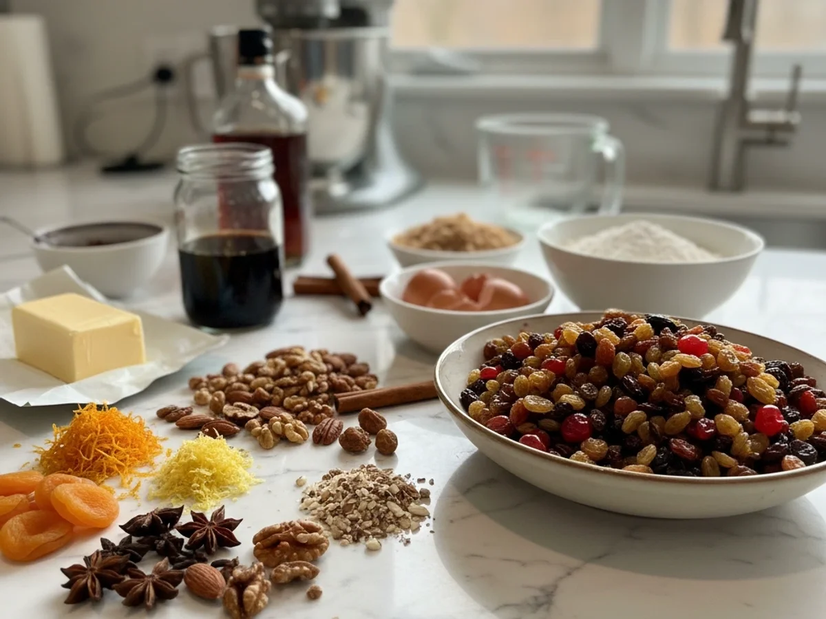Classic Christmas Fruit Cake: Spiced, Soaked, & So Good - Image 2