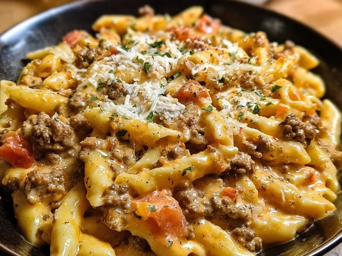 Creamy Beef Pasta: Hearty Weeknight Dinner - Image 2