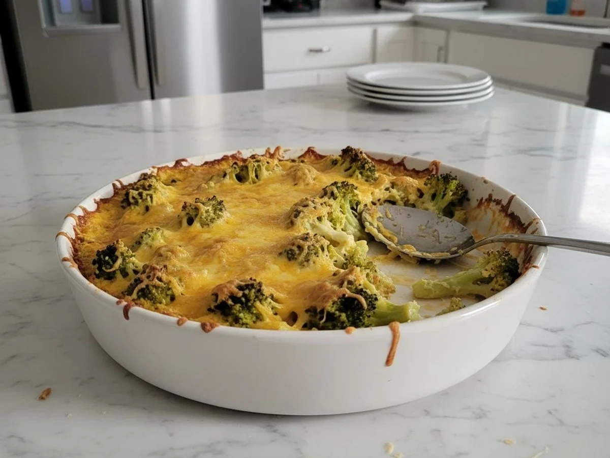 Creamy Broccoli Cheese Bake: A Family Favorite - Image 1