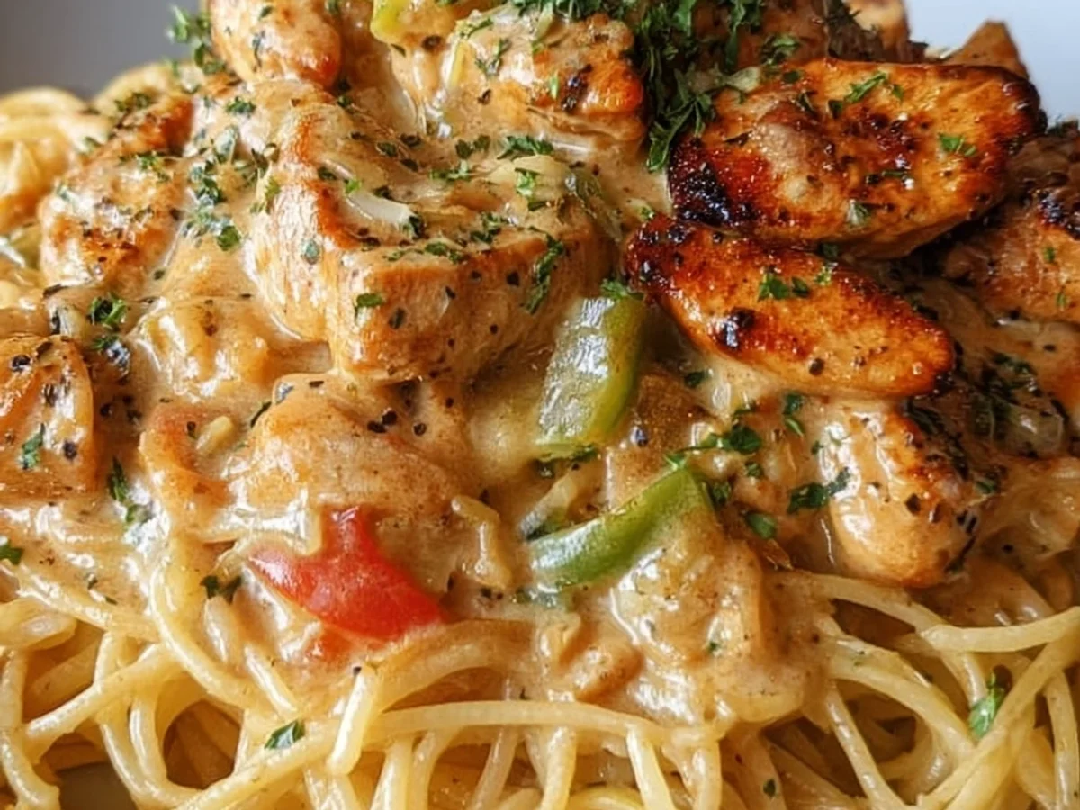 Creamy Cajun Chicken Spaghetti: Easy Weeknight Dinner - Image 2