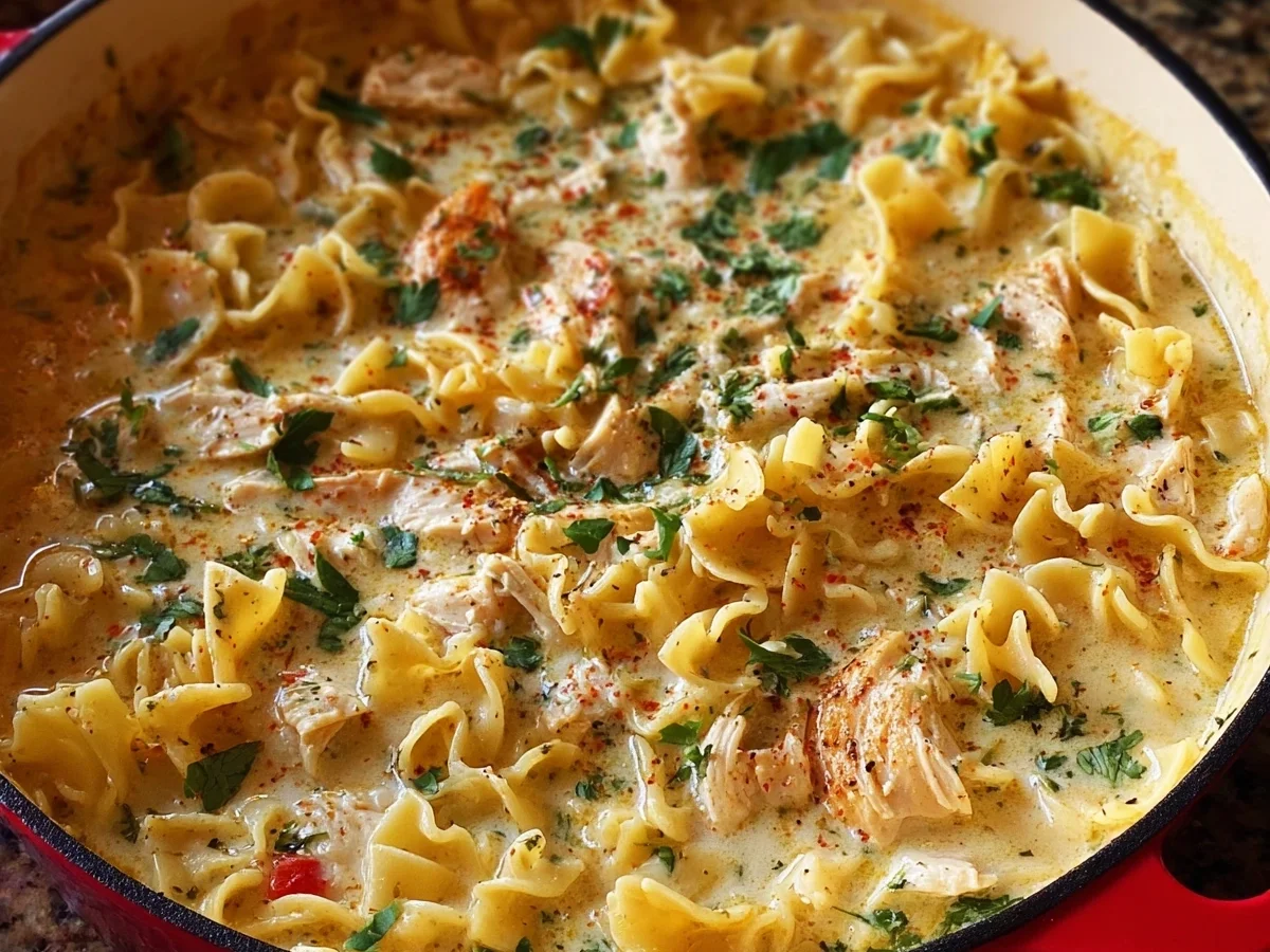 Creamy Chicken Lasagna Soup: One-Pot Comfort Meal - Image 2