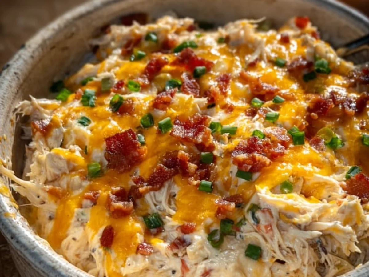 Creamy Crockpot Crack Chicken: Easy Slow Cooker Meal - Image 1