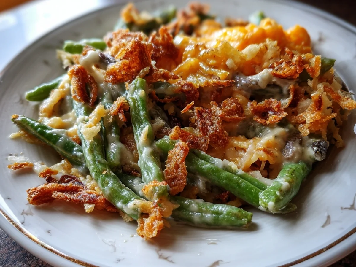 Creamy Green Bean Casserole for Family Dinners - Image 1