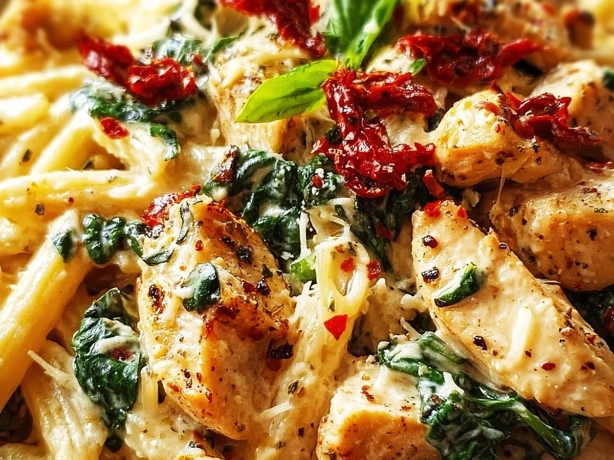 Creamy Parmesan Marry Me Chicken Pasta - Image 1