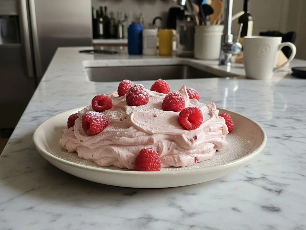 Creamy Raspberry Buttercream: A Berry Swirl Delight - Image 1