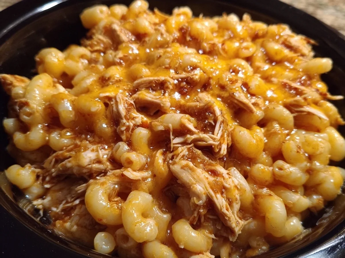 Crockpot BBQ Chicken Mac and Cheese: Easy Comfort Food - Image 2