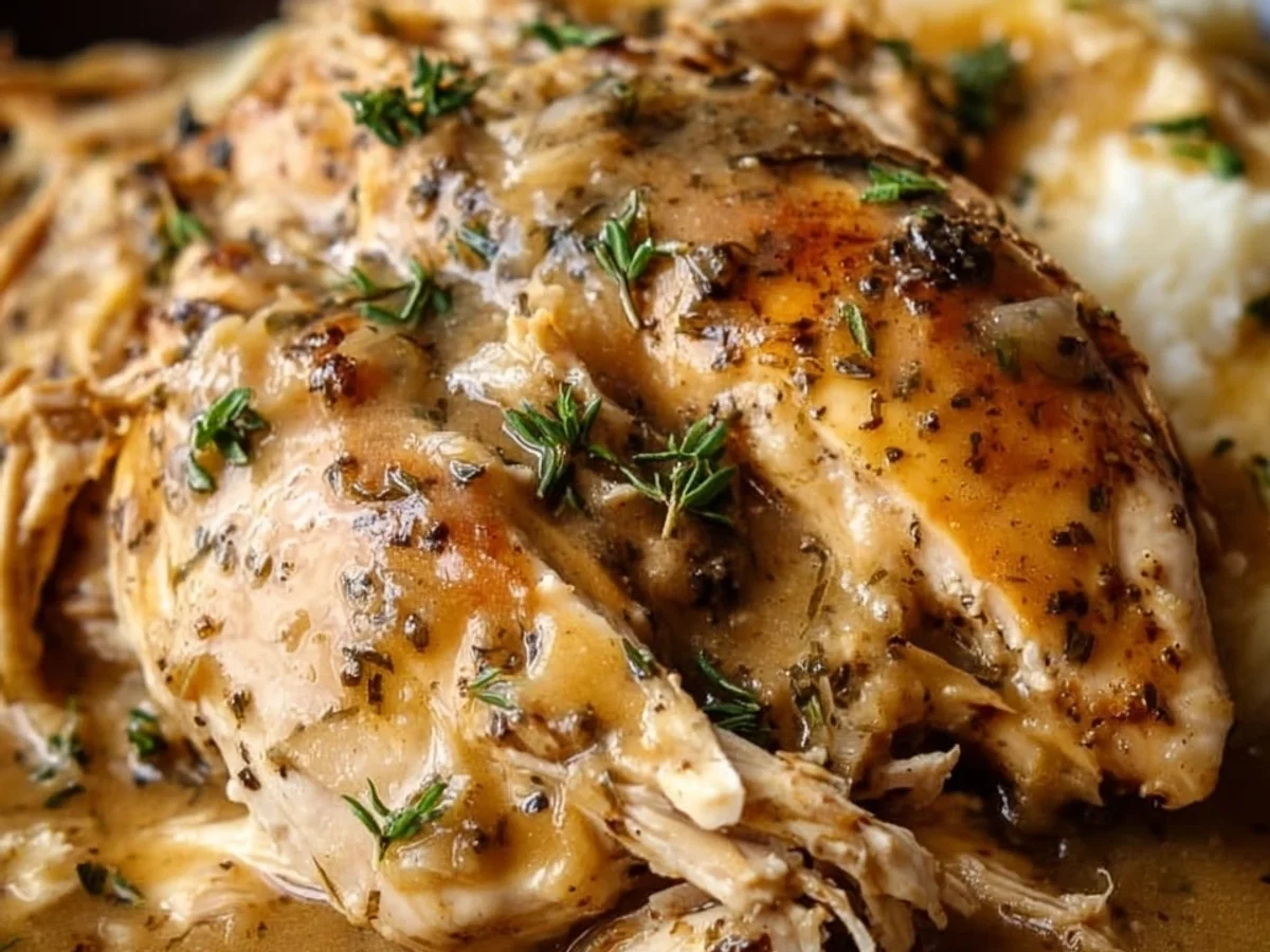 Crockpot Chicken And Gravy: Easy Slow Cooker Dinner - Image 2