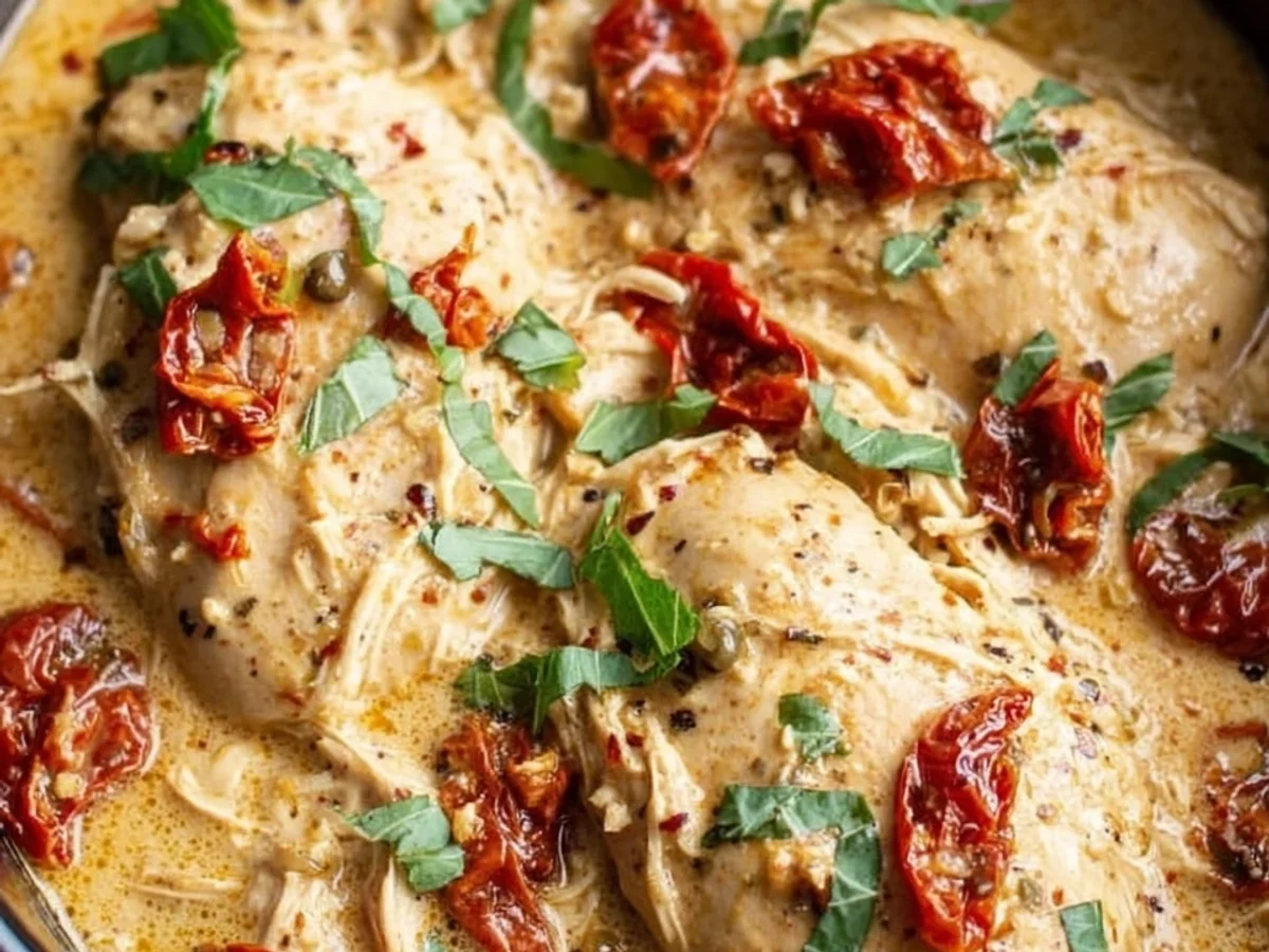 Crockpot Marry Me Chicken: Easy Dump & Go Recipe - Image 1