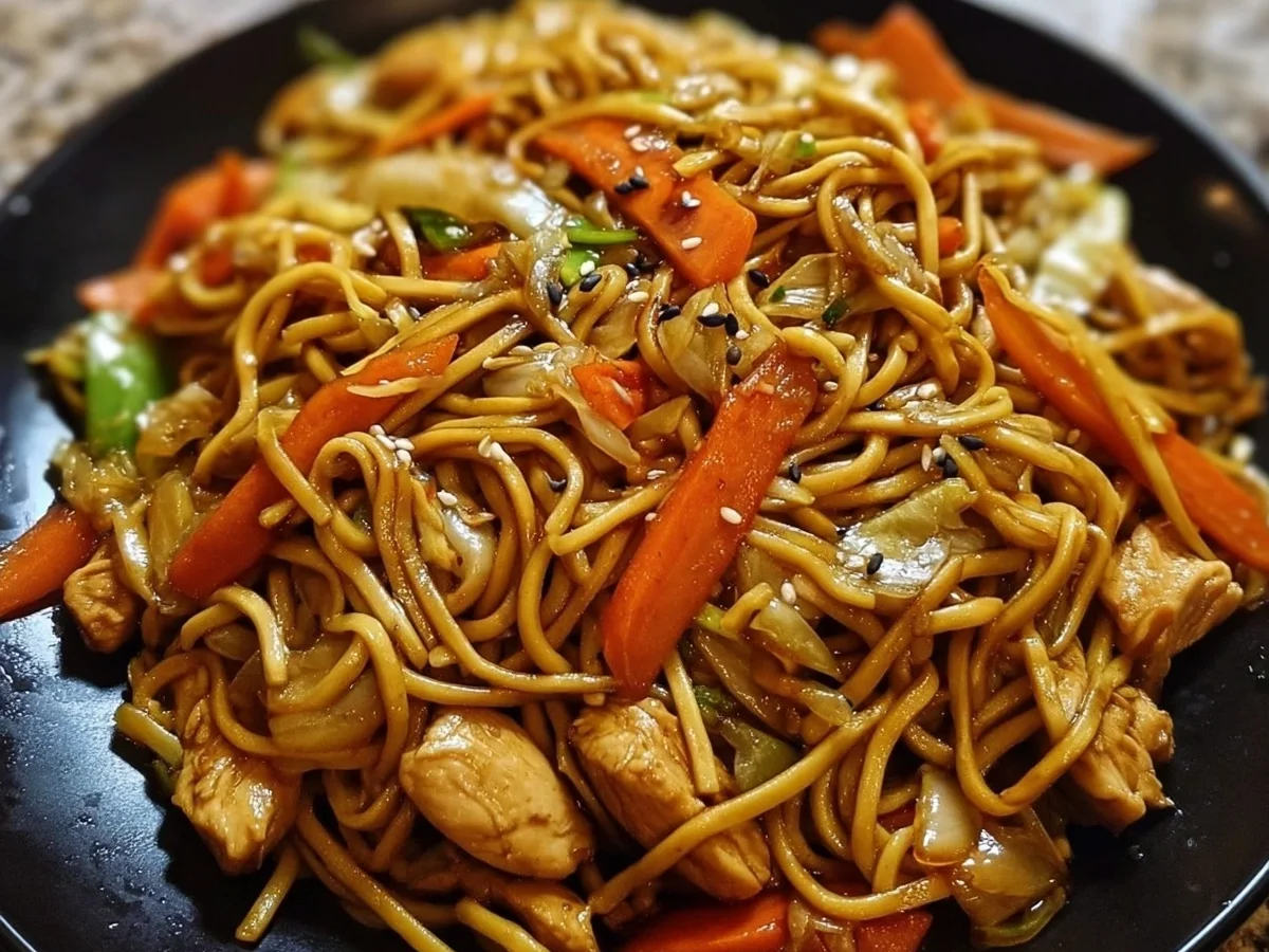Easy Chinese Chicken Lo Mein - Image 2