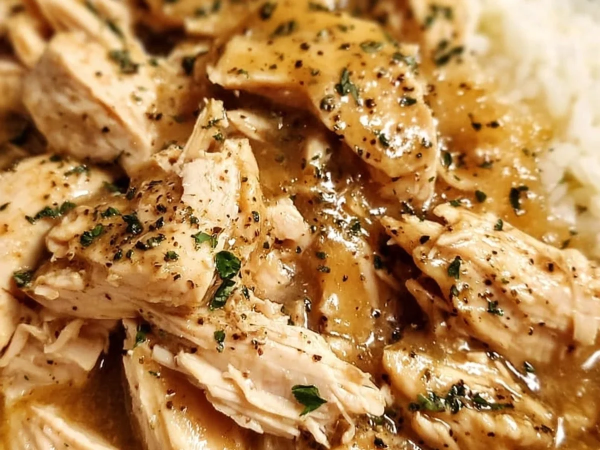 Easy Crockpot Chicken and Gravy Recipe - Image 1