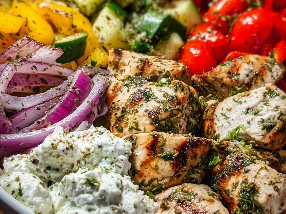 Flavorful Greek Chicken Bowls for Meal Prep - Image 1