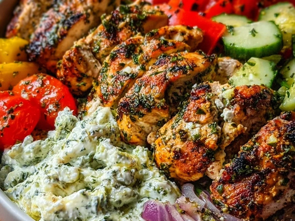 Flavorful Greek Chicken Bowls for Meal Prep - Image 2