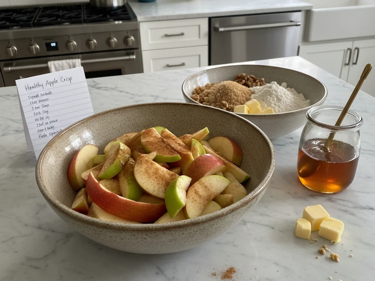 Healthy Baked Apple Oat Crisp: A Sweet Morning Treat - Image 2