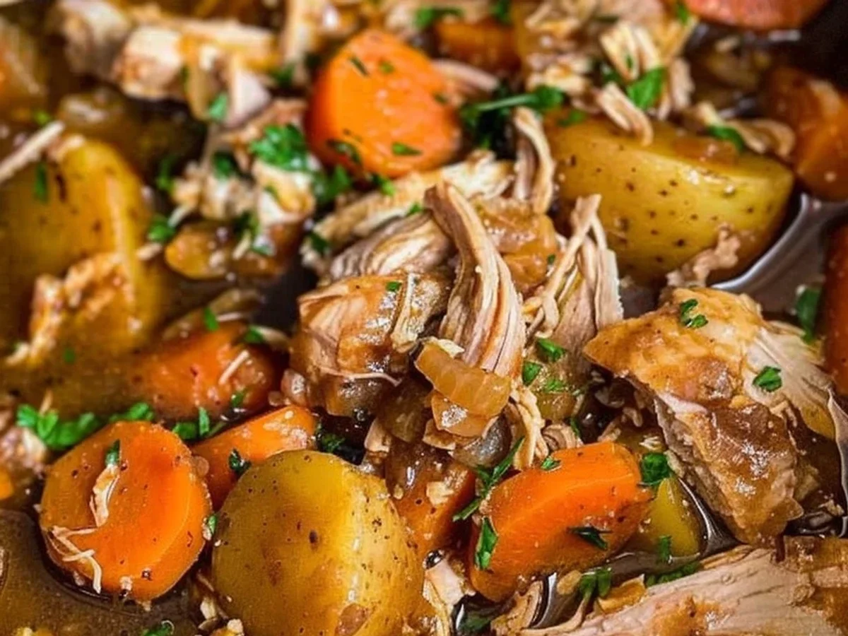 Hearty Crockpot Chicken Pot Roast: Simple Comfort Meal - Image 2