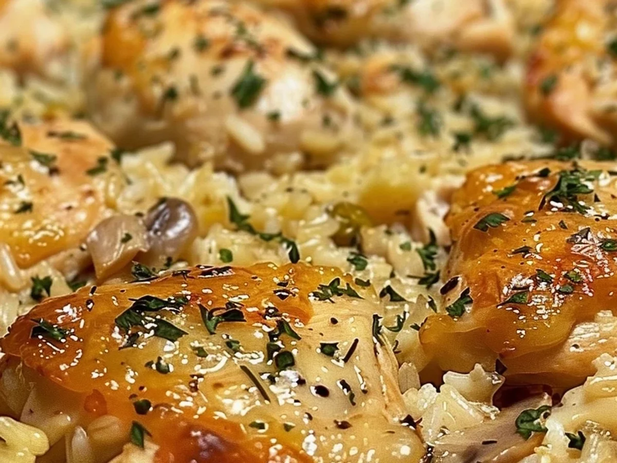 Hearty Forgotten Chicken & Rice Casserole Recipe - Image 2