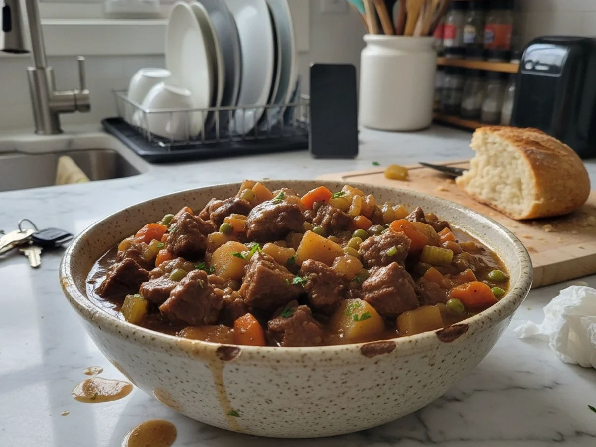 Hearty Slow Cooker Beef Stew: Simple, Satisfying Meal - Image 1