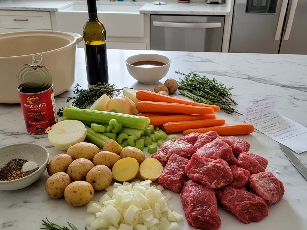 Hearty Slow Cooker Beef Stew: Simple, Satisfying Meal - Image 2