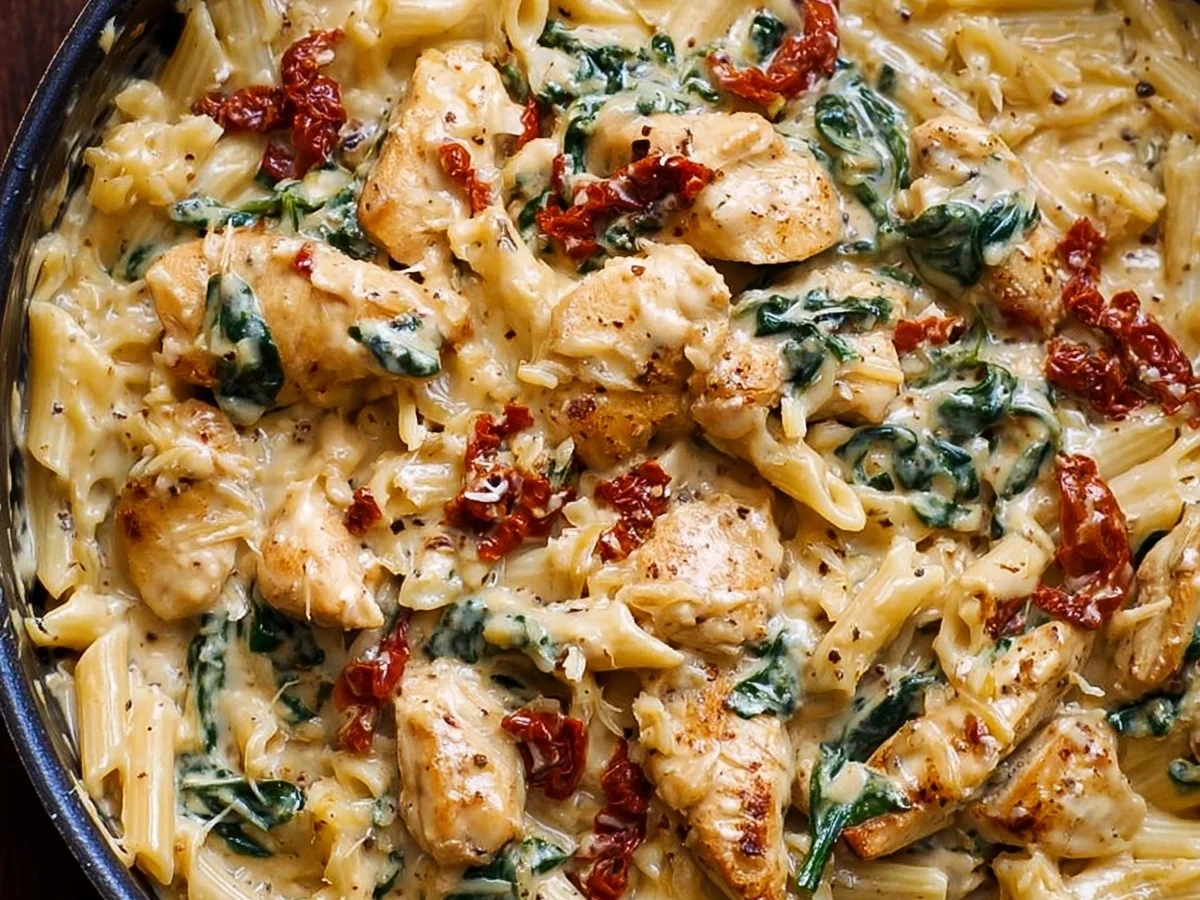 Marry Me Chicken Pasta: Easy Dinner Recipe - Image 1