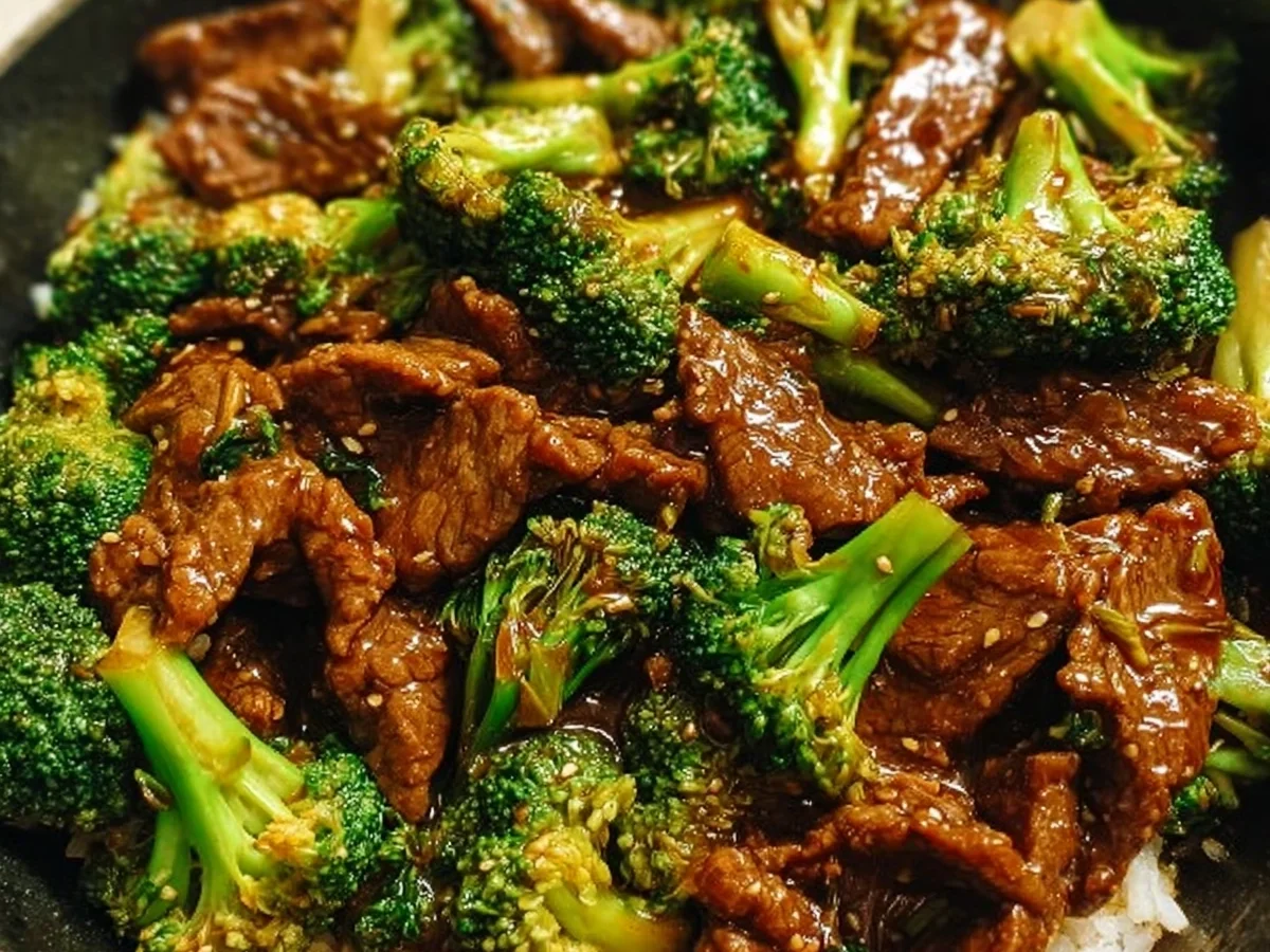 One-Pan Chinese Beef & Broccoli Takeout Style - Image 2