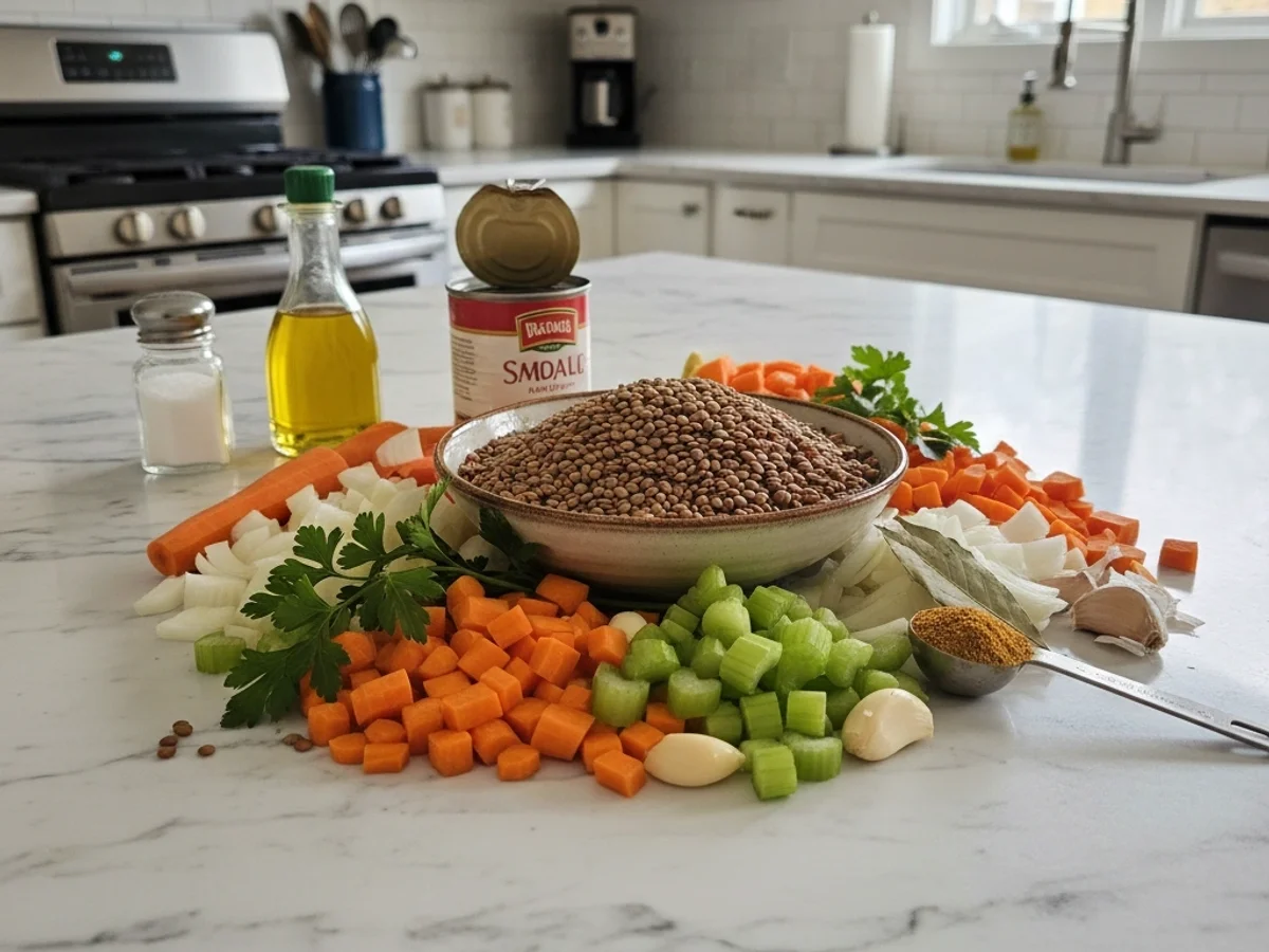 Rustic Hearty Lentil Soup: A Weeknight Hug - Image 2