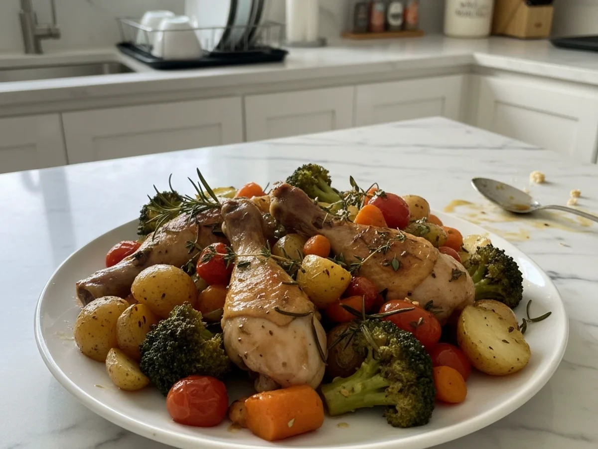 Rustic Herb Roasted Chicken & Veggies - Image 1