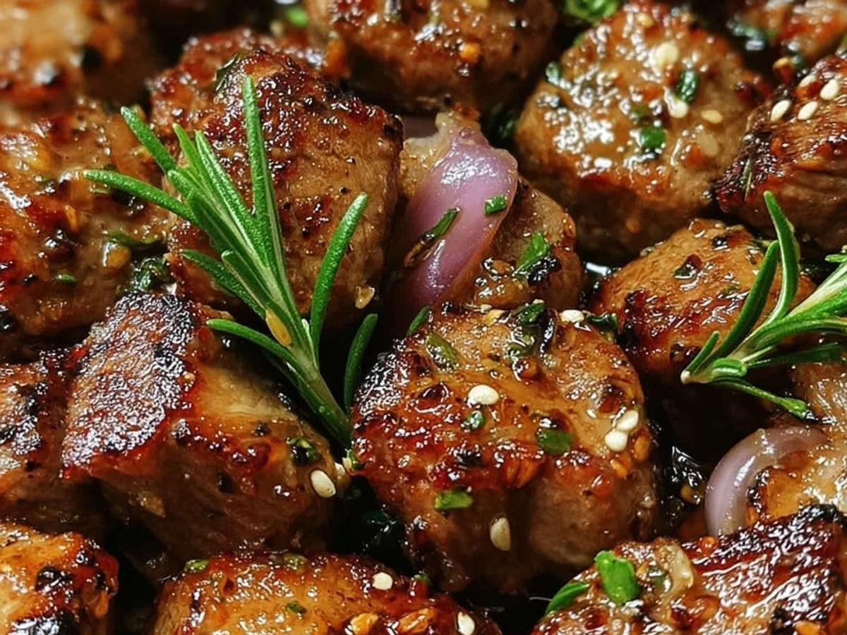 Savory Garlic Lamb Bites: Easy Dinner Flavor Explosion - Image 2