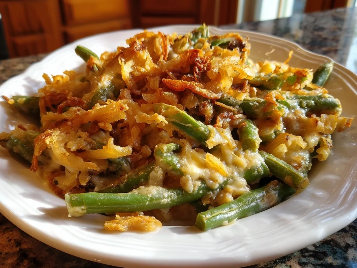 Simple Green Bean Casserole: A Family Favorite - Image 1