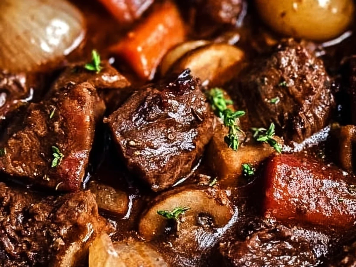 Slow Cooker Beef Bourguignon: Secret Tender Tips - Image 1