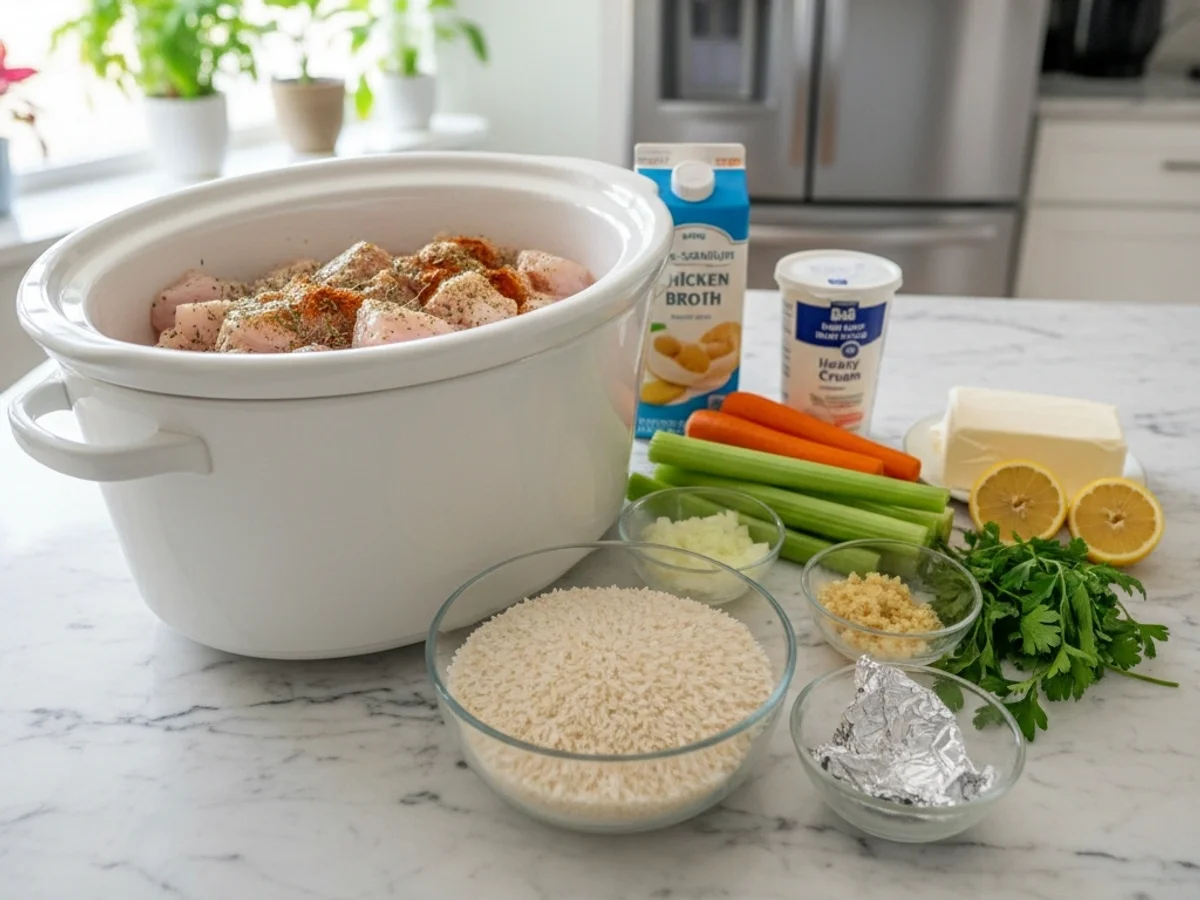 Slow Cooker Creamy Chicken and Rice: Homestyle - Image 2