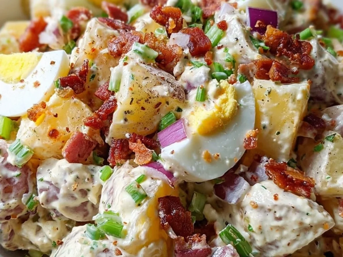 Steakhouse Potato Salad: Creamy & Loaded Side Dish - Image 1