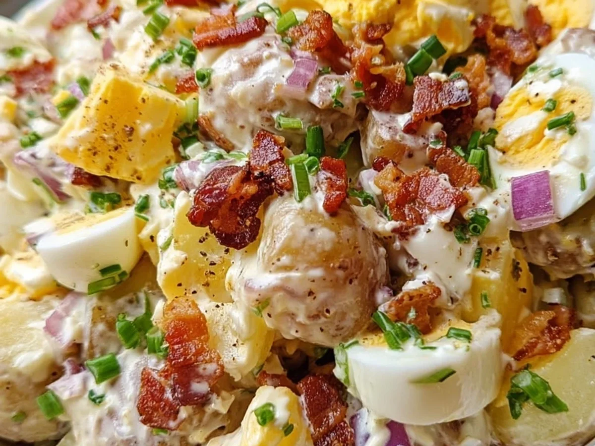 Steakhouse Potato Salad: Creamy & Loaded Side Dish - Image 2