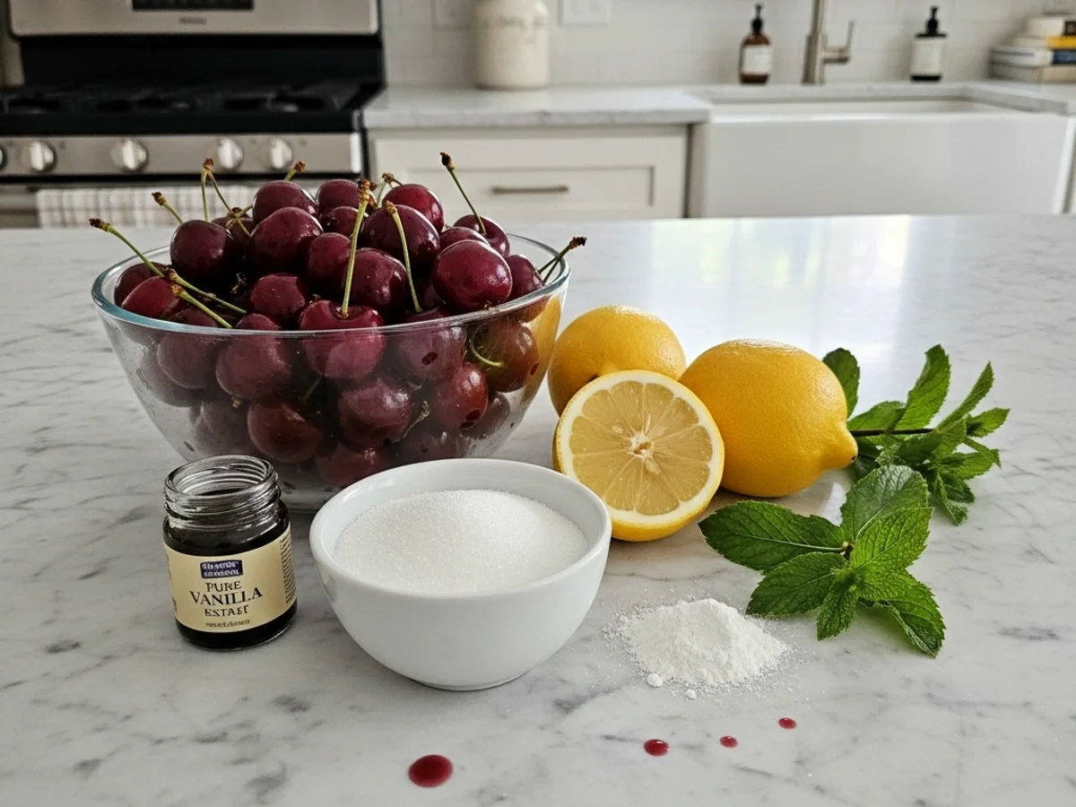 Tangy Fresh Cherry Sauce: Simple Summer Spoonfuls - Image 2