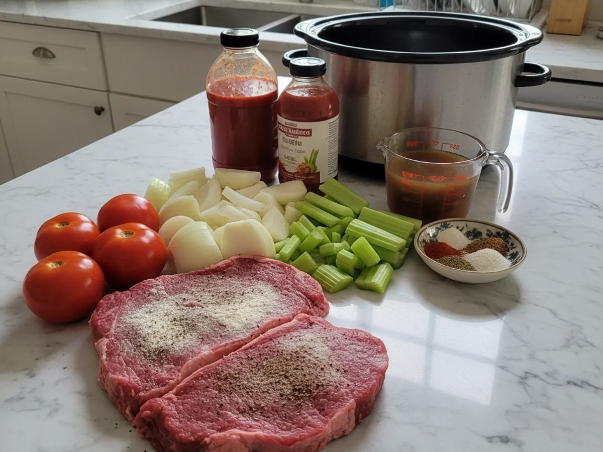 Tender Crock Pot Swiss Steak: A Homestyle Dinner - Image 2