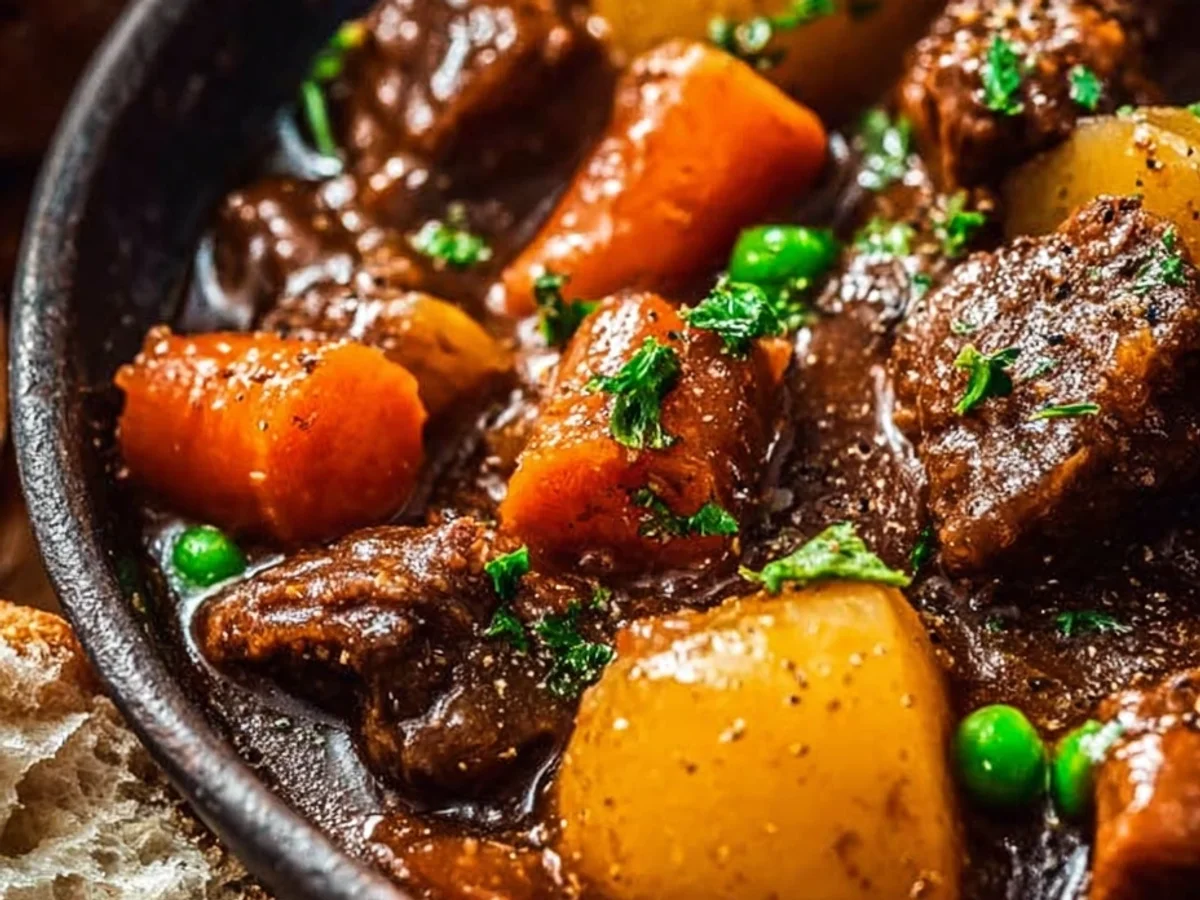 Wholesome Crockpot Beef Stew: Tender, Hearty Dinner - Image 1