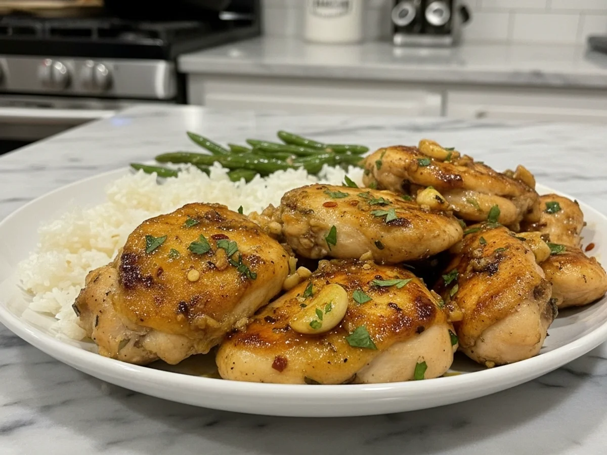 Your Quick Skillet Garlic Chicken: Tender & Garlicky - Image 1