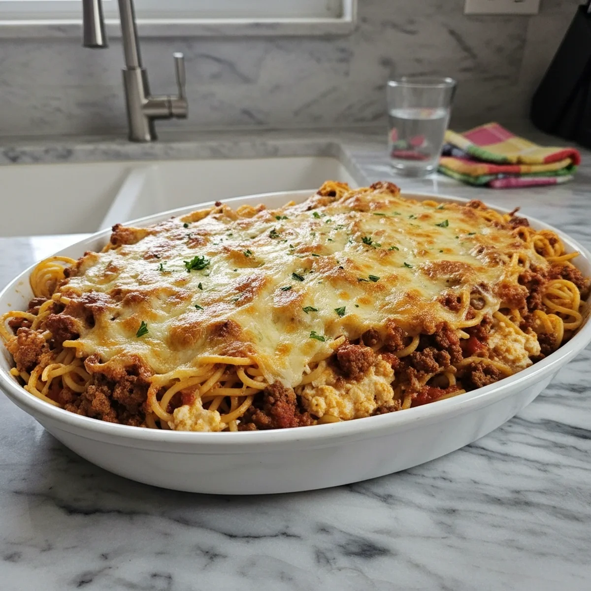 Baked Spaghetti: Rich Million Dollar Dinner