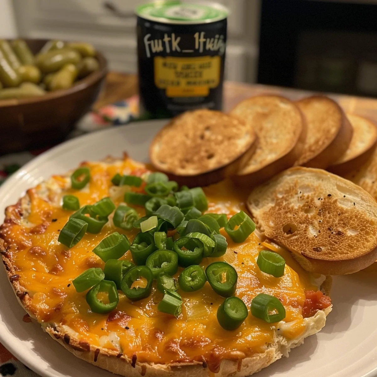 Cheesy Hatch Green Chile Dip