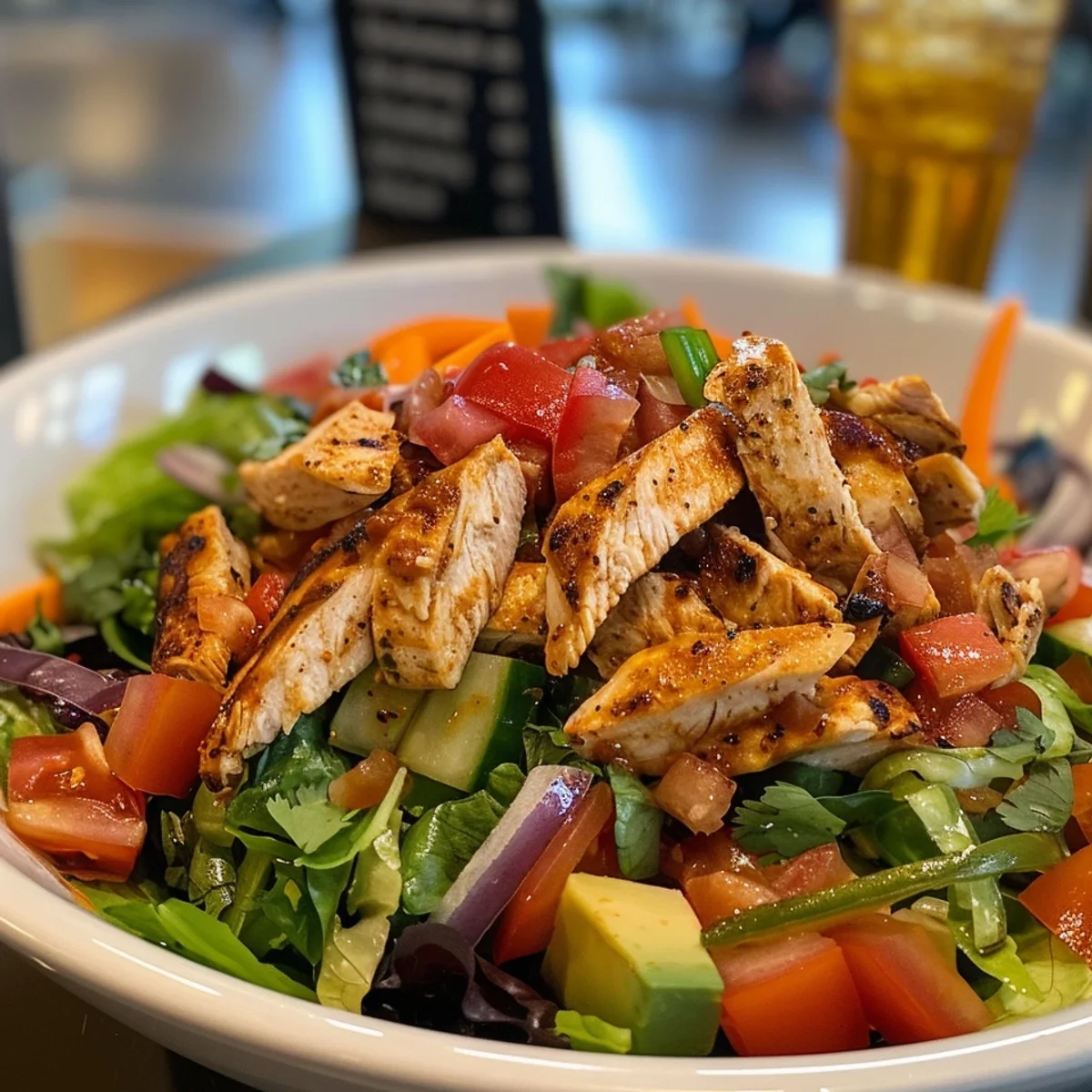 Chipotle Chicken Chopped Salad