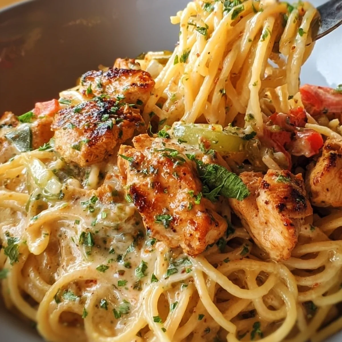Creamy Cajun Chicken Spaghetti: Easy Weeknight Dinner