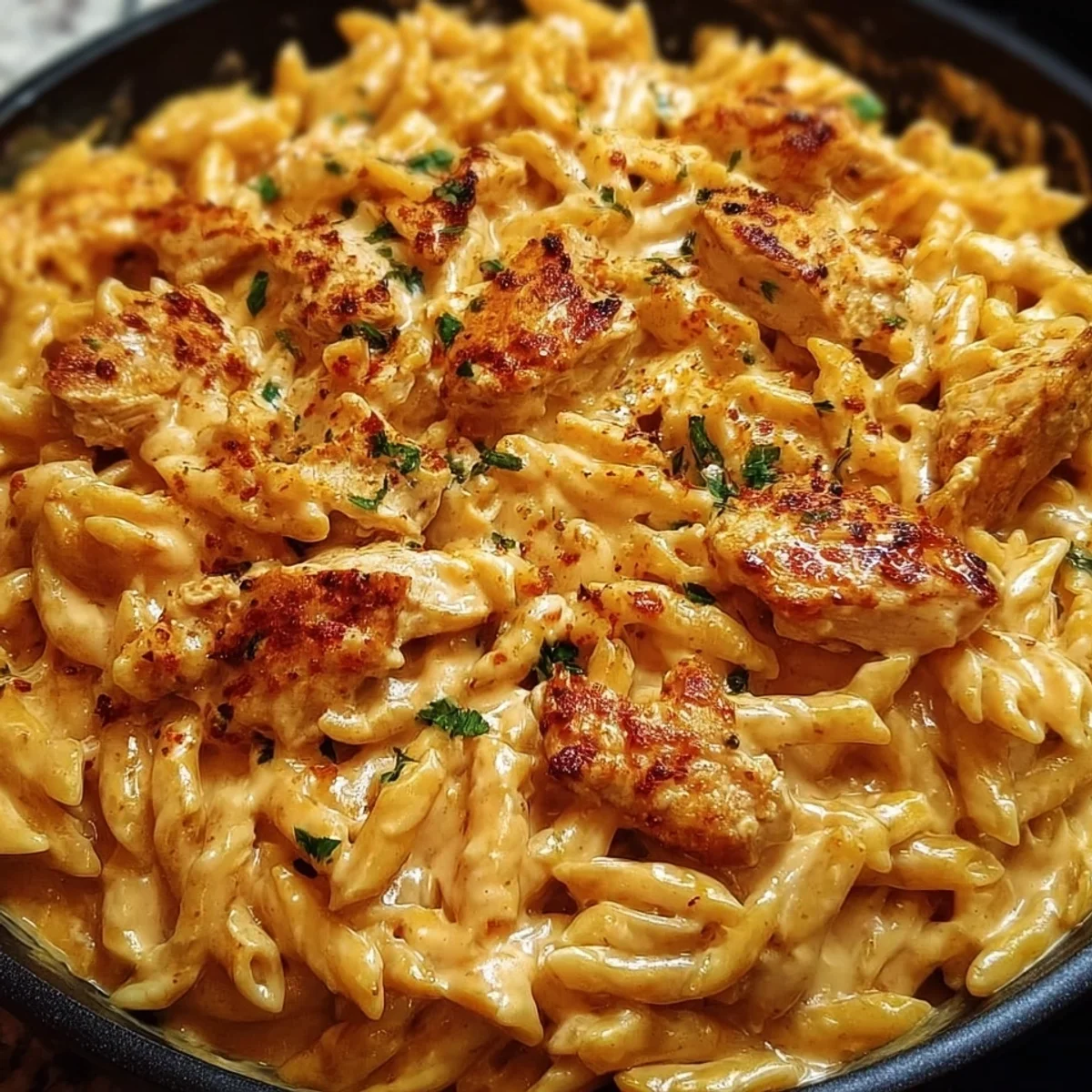Creamy Cowboy Butter Chicken Pasta: Easy Recipe
