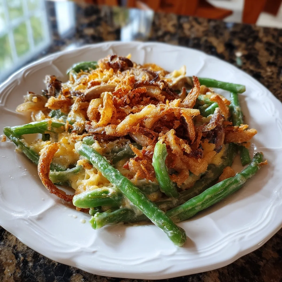 Creamy Green Bean Casserole for Family Dinners