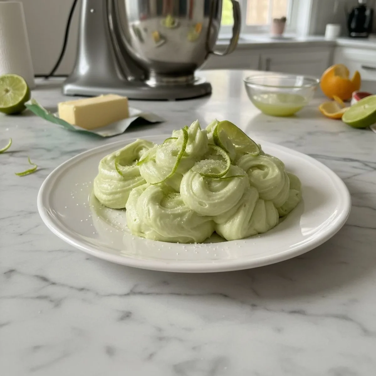 Creamy Lime Buttercream Frosting: Zesty, Smooth, and Easy