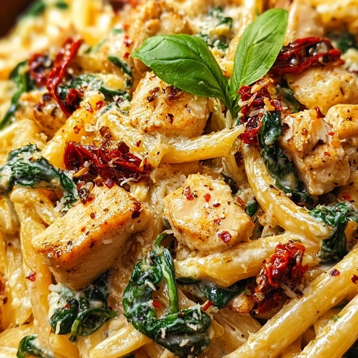 Creamy Parmesan Marry Me Chicken Pasta