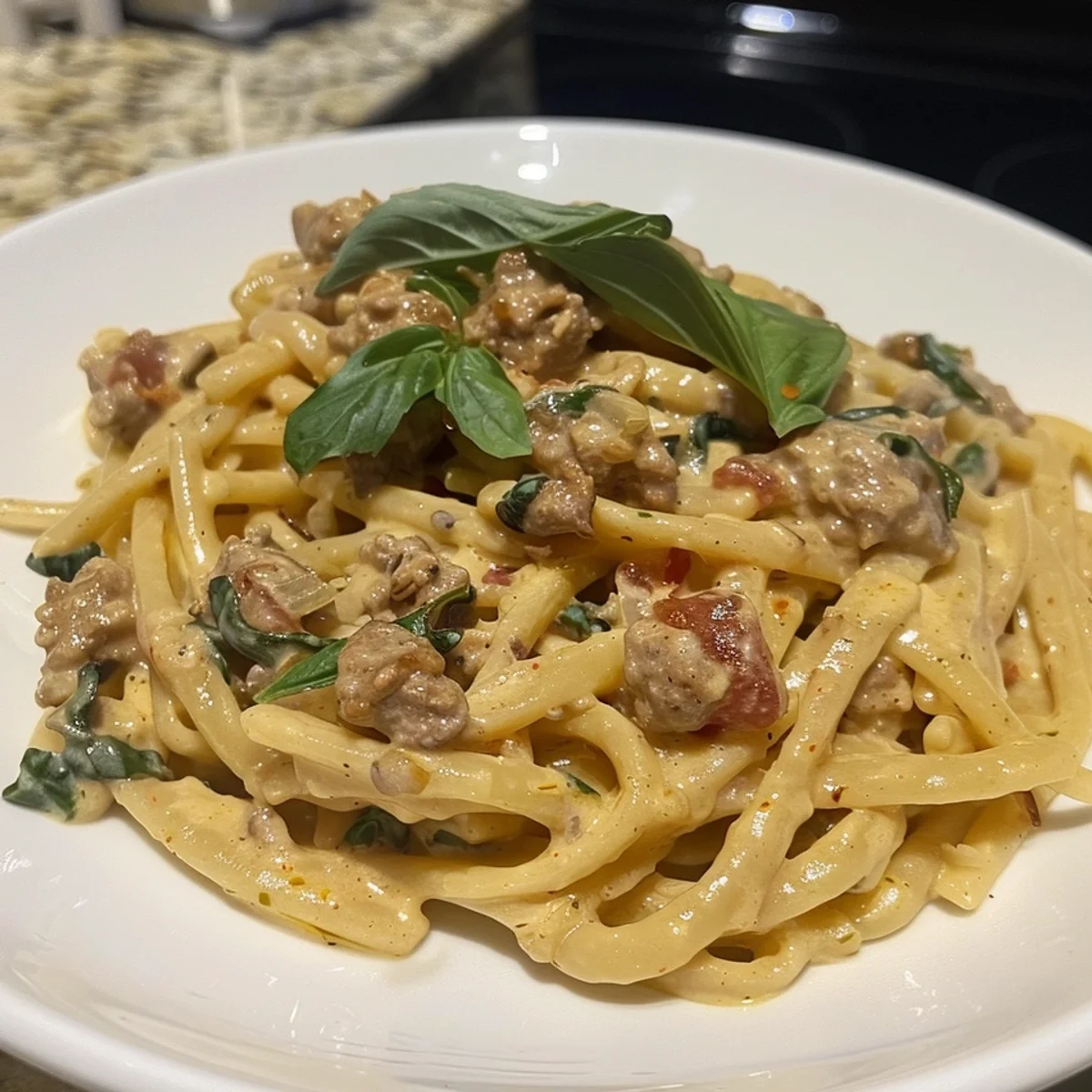 Creamy Rattlesnake Pasta Recipe