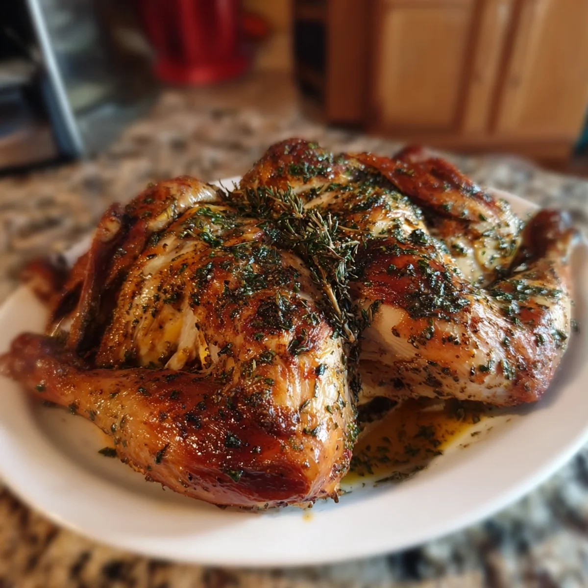 Crispy Lemon Pepper Spatchcock Turkey for Thanksgiving