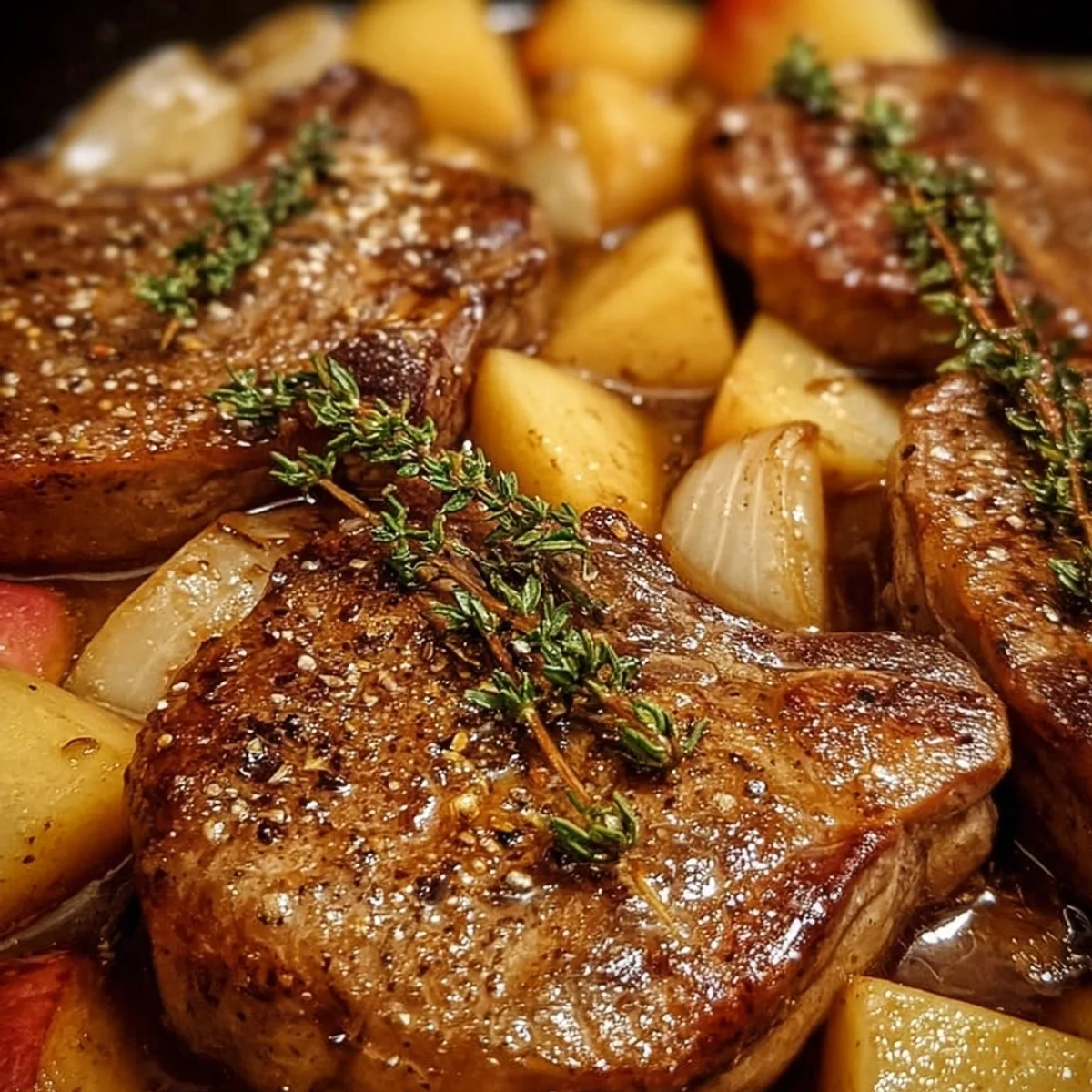 Crock Pot Apple Lamb Chops: Tender Family Dinner