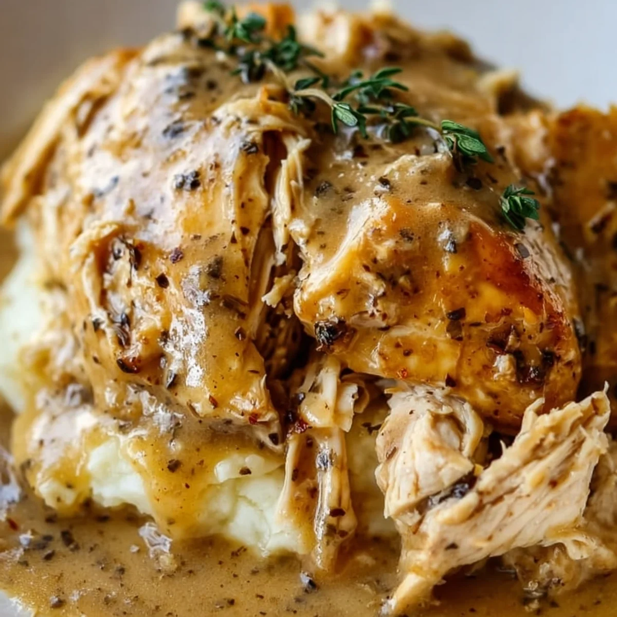Crockpot Chicken And Gravy: Easy Slow Cooker Dinner