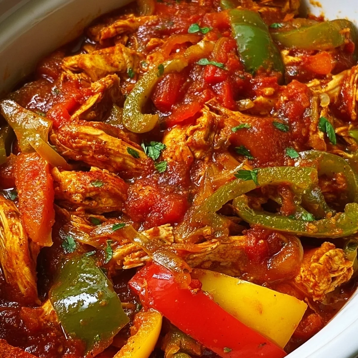 Crockpot Chicken Fajitas for Easy Weeknight Dinner
